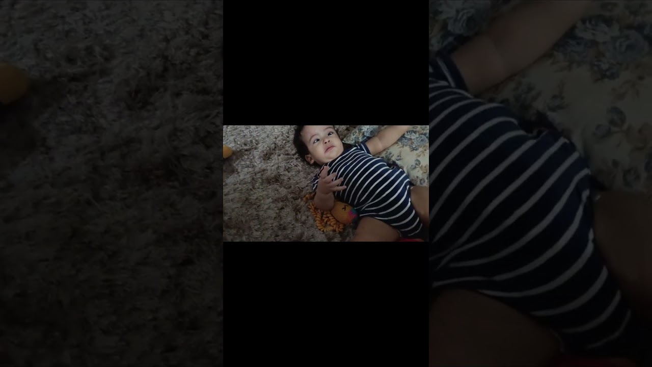 Finalzinho de tarde,início da nossa noite com dois bebês doente.