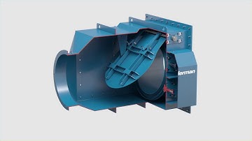 Explosion Isolation Flap Valve CARZ-N