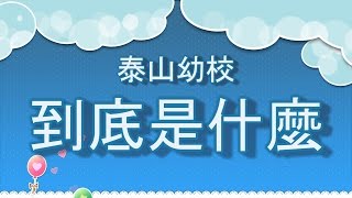 04 1050702何嘉仁泰山幼校 到底是什麼
