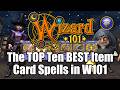 The Top 10 BEST Item Card Spells in Wizard101