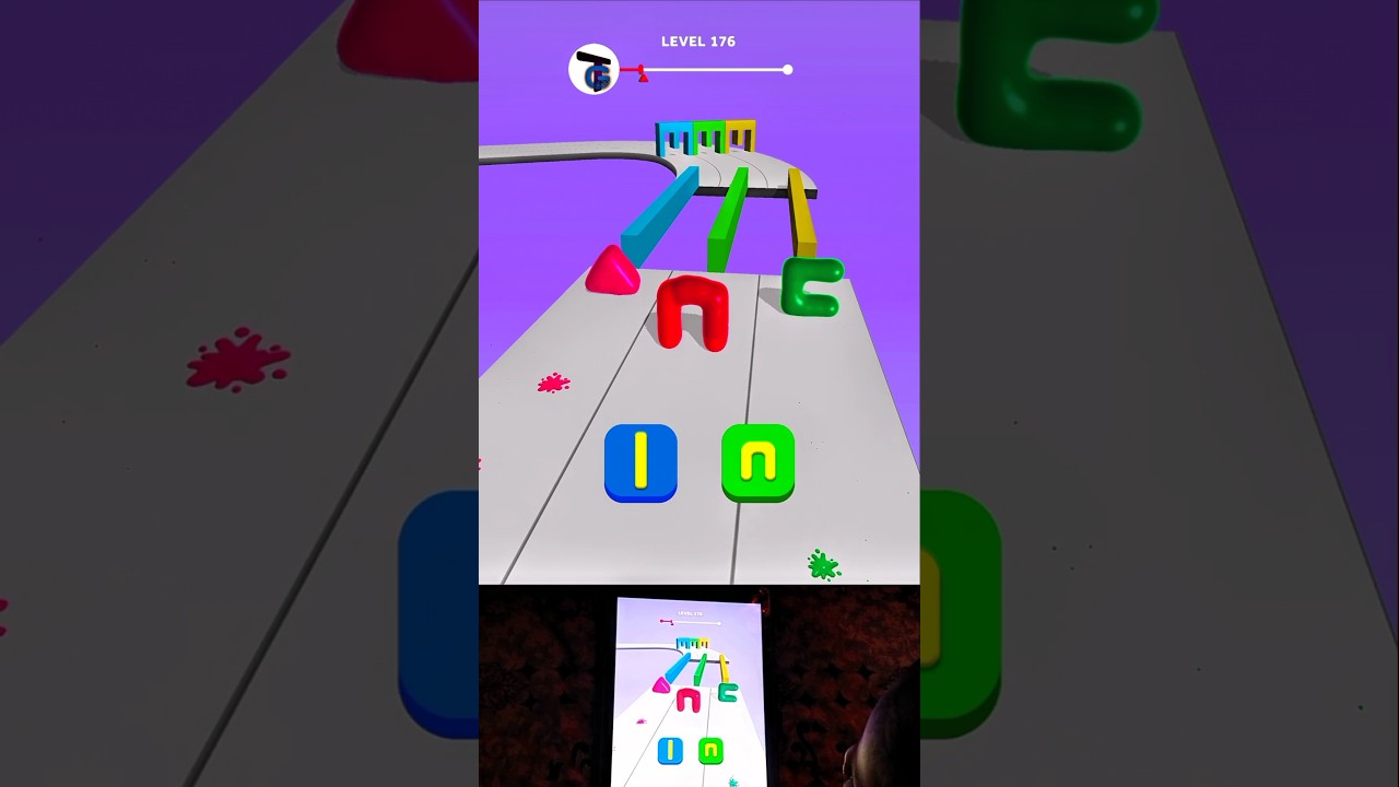 Blob Race 3D 😎😲 best mobile game play level--176 