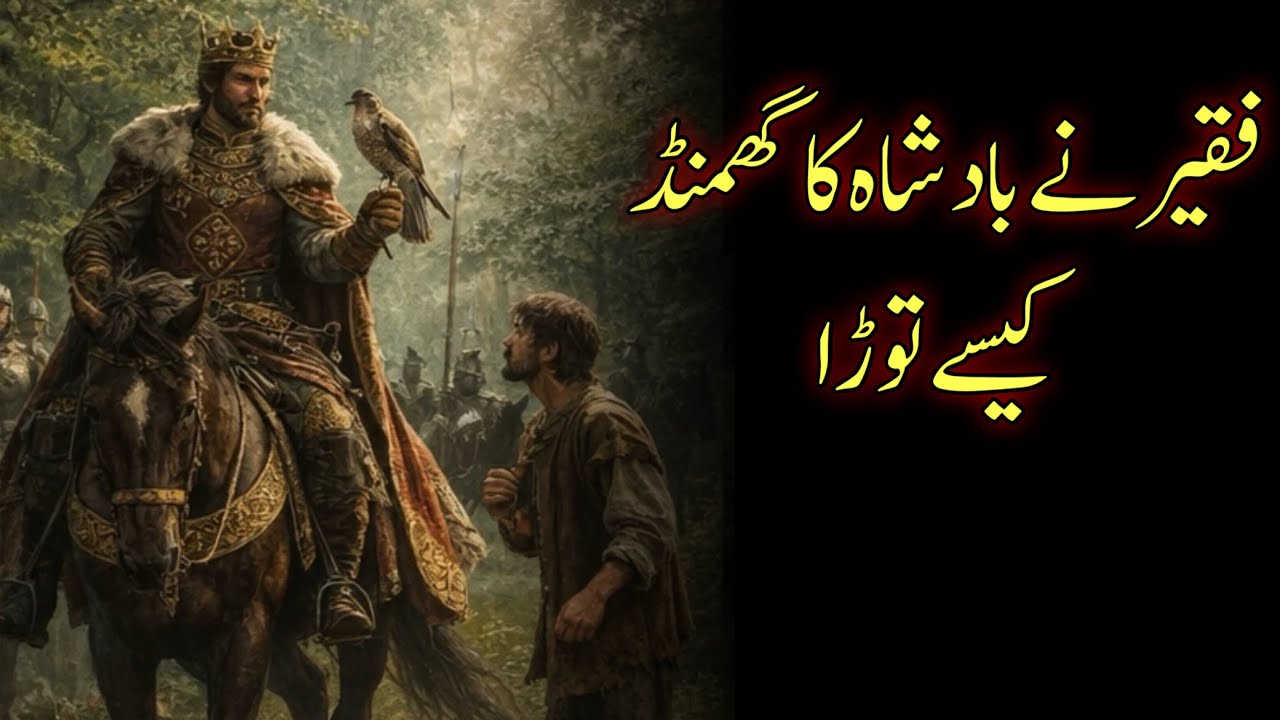 Faqeer ne badshah ka gamand kesy todha | urdu moral story | sabaq amoz kahaniyan 