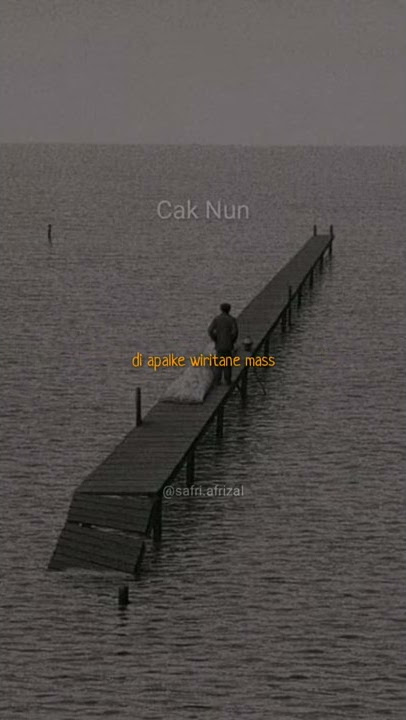 story Cak Nun || Menangmu palsu!  #storywa #storyCakNun