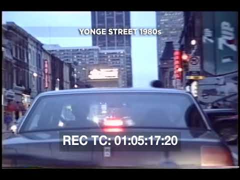 Yonge Street (Ultra Rare) - Toronto - Driving Tour - Early 1980s