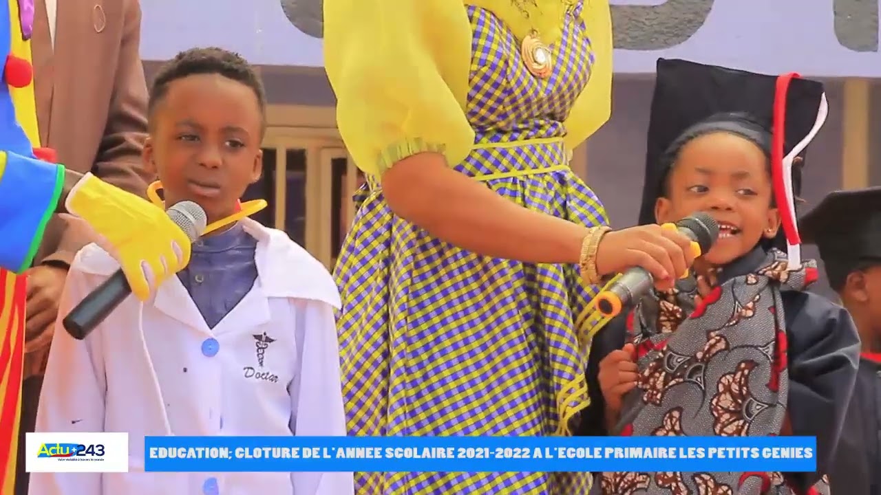 L'ba: Clôture de l'année scolaire 2021-2022 à l'école Maternelle les petits génies de Judith Masika