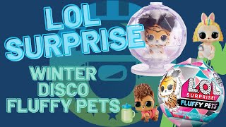 LOL Surprise Winter Disco Fluffy Pets Unboxing | The Upside Down Robot