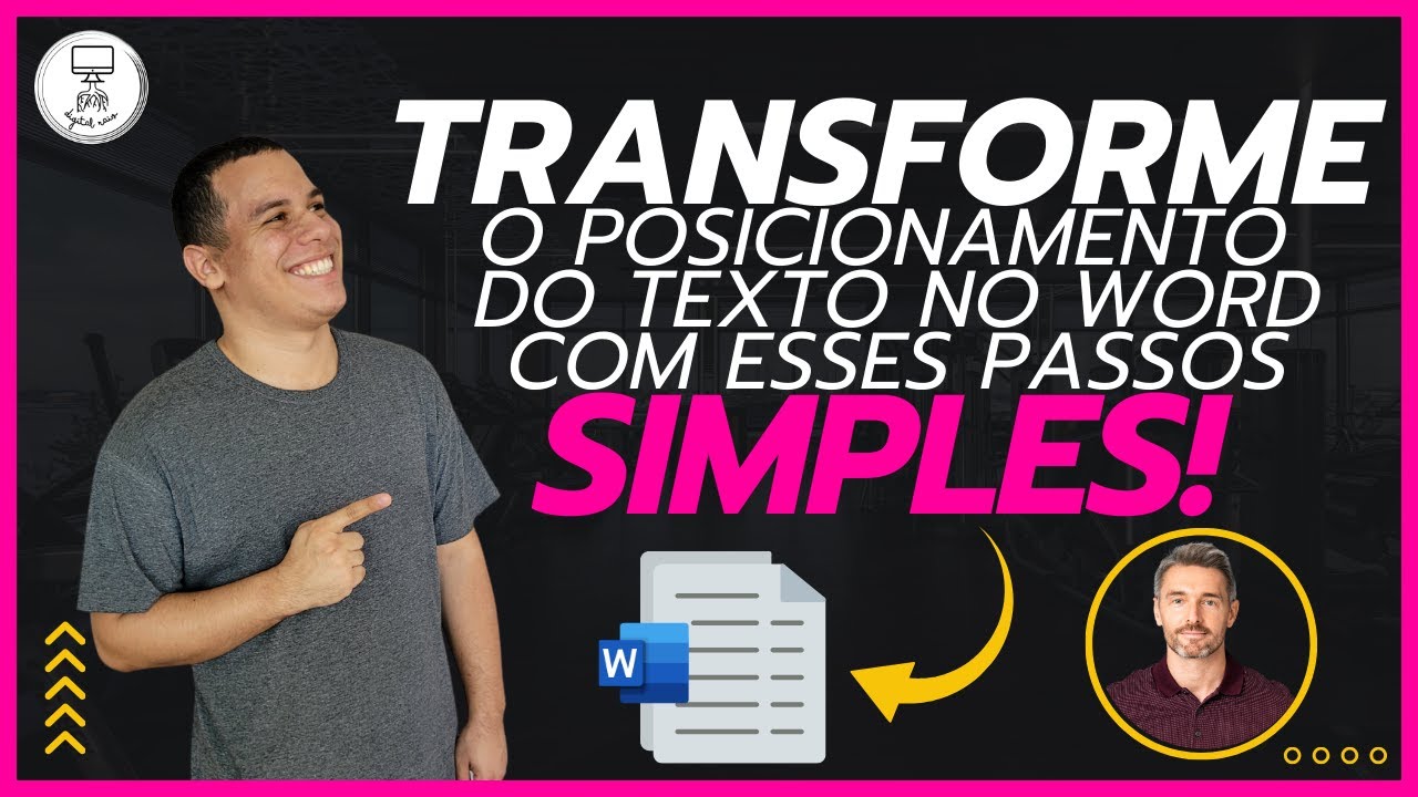 VEJA COMO MUDAR A POSIÇÃO DO TEXTO NA PÁGINA NO WORD NO COMPUTADOR ...