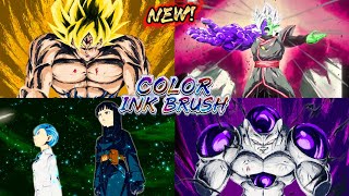 All The Colored ULTRA Ink Brush Animations!!!(April 2026)-Dragon Ball Legends 