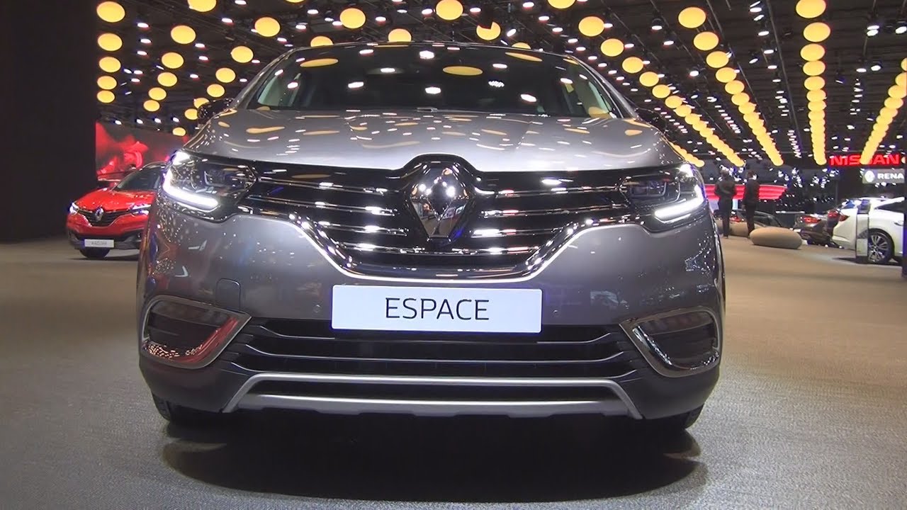 Renault Espace Intens Energy dCi 160 EDC (2017) Exterior and Interior -  YouTube