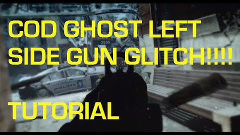COD Ghosts Glitches  HOLD GUNS IN LEFT HAND Glitch Tutorial!