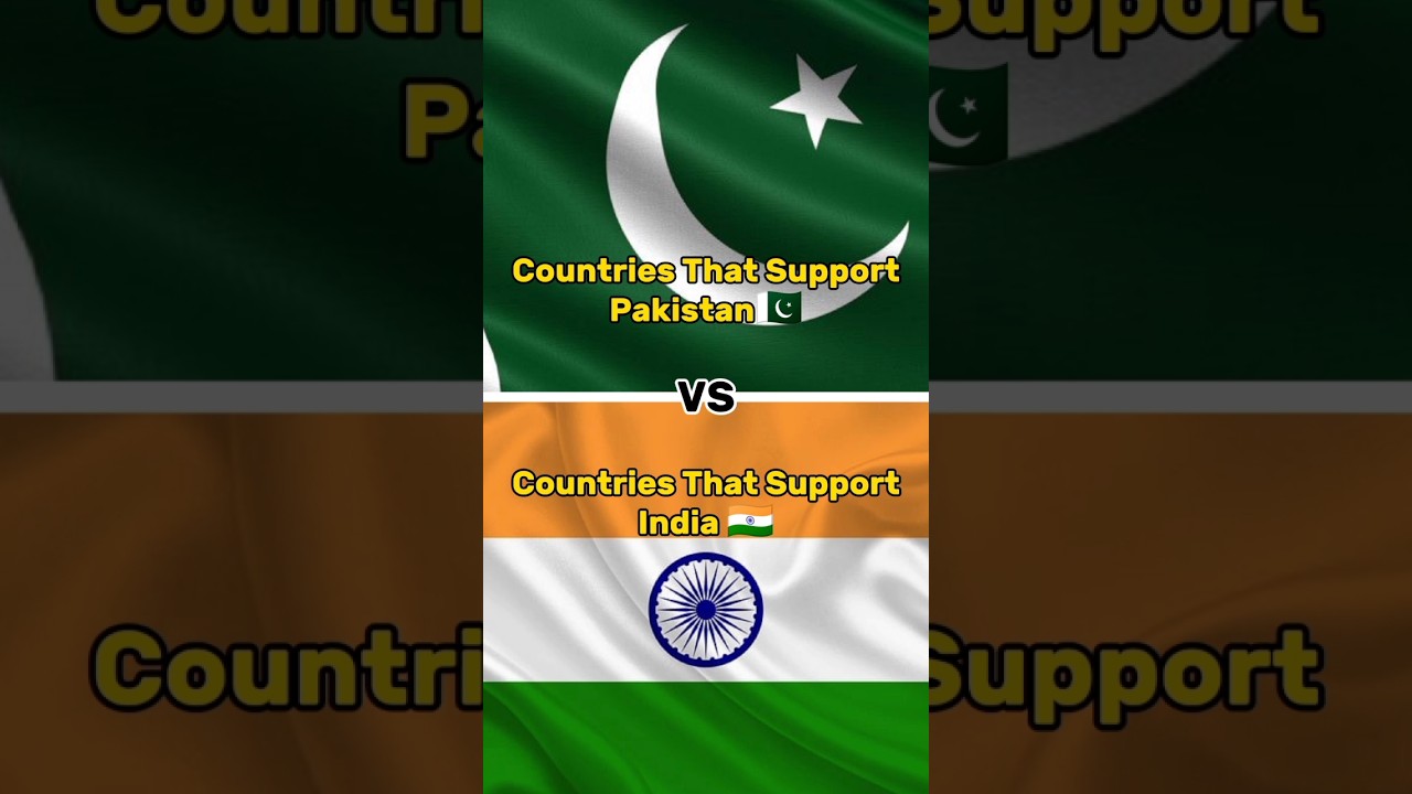 Global Support for Pakistan vs. India 