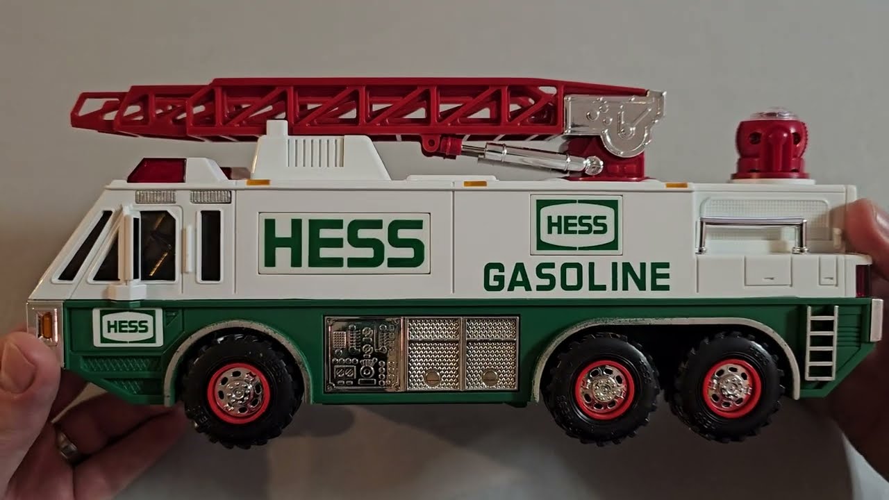 ASMR: Unboxing A 1996 Hess Emergency Truck & Whispering