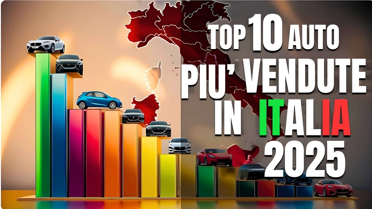 Le 10 Auto Più Vendute in Italia nel 2025: Sorprese e Conferme! - YouTube