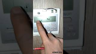 How to Reset Mitsubishi VRV AC HO Error Code