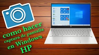 como hacer una captura de pantalla en laptop hp