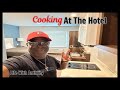 My tiny rv life cooking at the hotel  cruise link in description