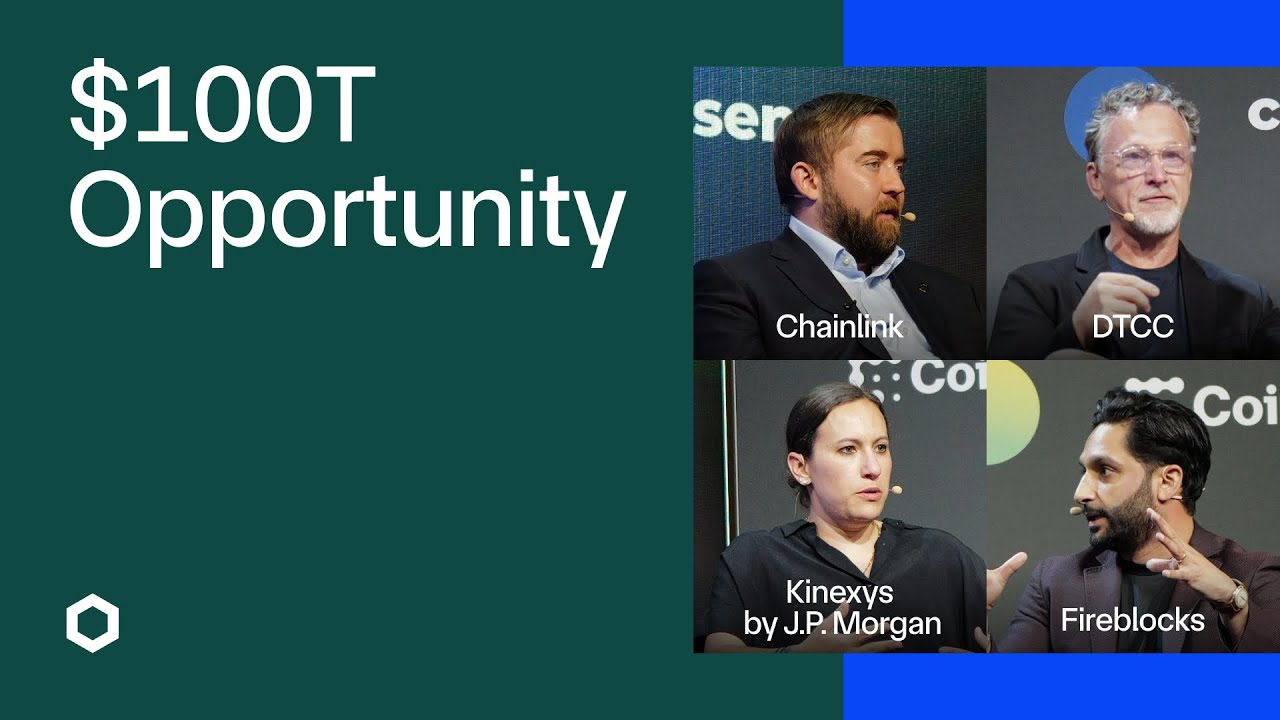 Scaling Institutional Adoption | DTCC, Kinexys by J.P. Morgan, Chainlink, &  Fireblocks at Consensus