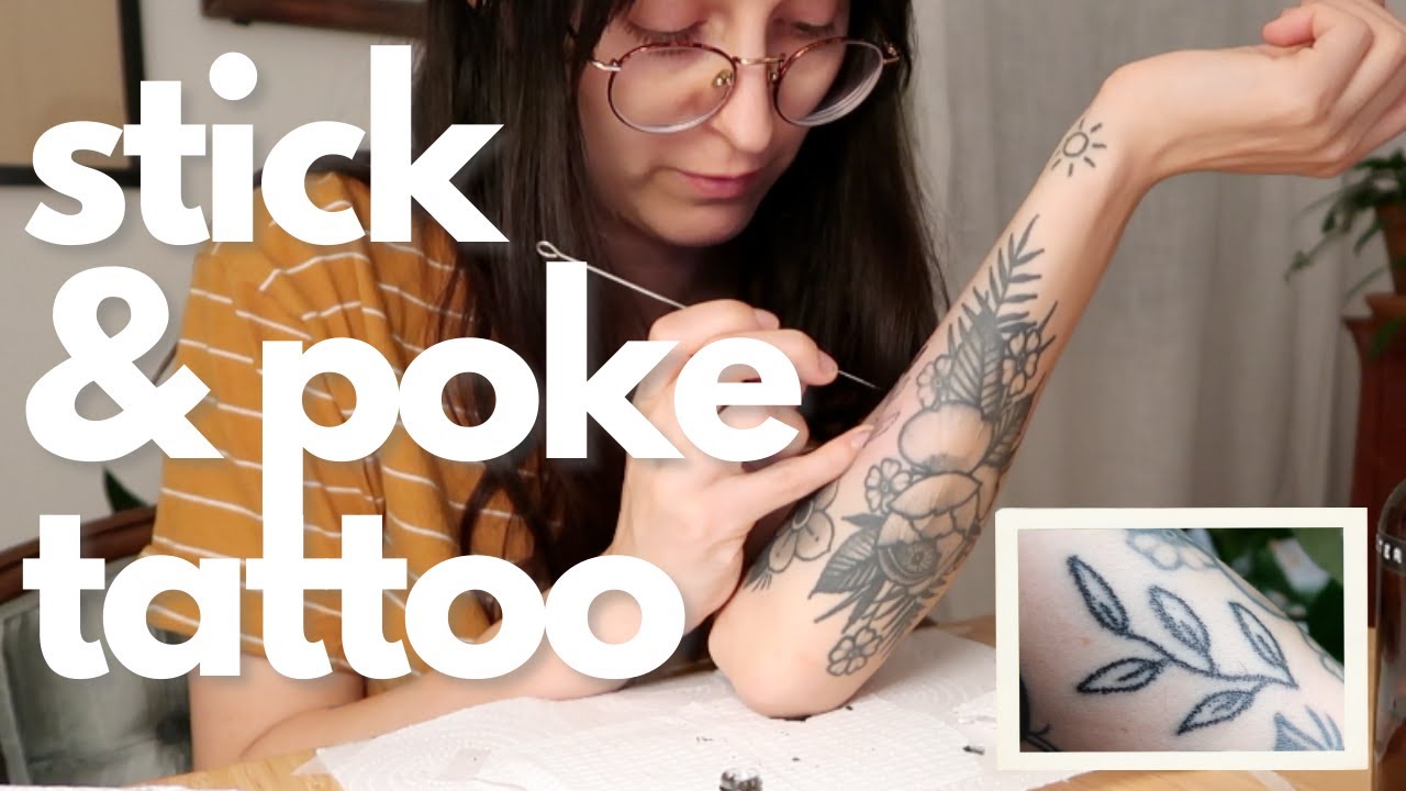 Do stick and poke tattoos hurt more or less than machine tattoos?
