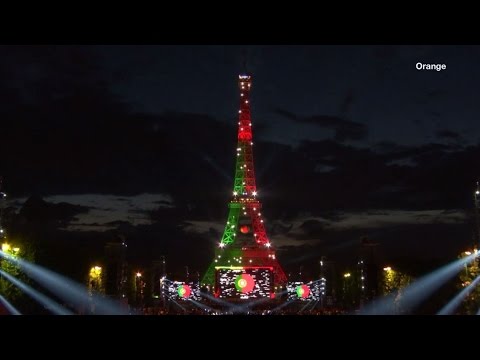 Day 13 Portugal – June 22nd - Light Up The Eiffel Tower by Orange – UEFA EURO 2016™