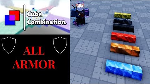 Roblox - Cube Combination: How To Make All Armor