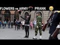 Flowers VS ARMY PRANK -Julien Magic