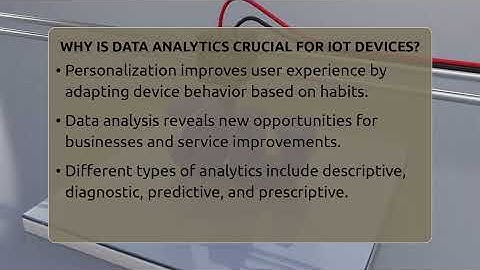 Why Is Data Analytics Crucial For IoT Devices? - Talking Tech Trends