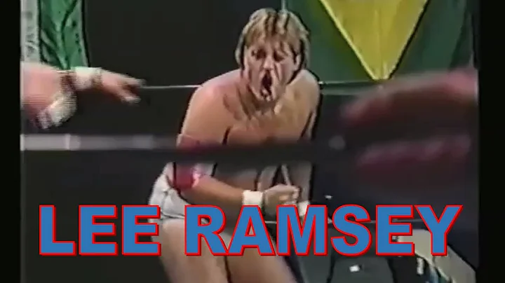 Wrestling Jobber Lee Ramsey; 1985