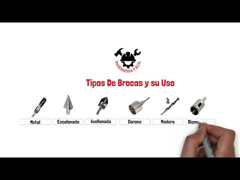 12 Tipos de Brocas y para que sirven | Ingeniería Fácil 🛠️
