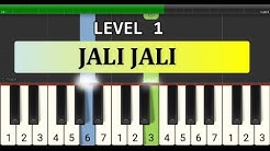 nada piano jali jali - tutorial level 1 - lagu daerah nusantara tradisional - jakarta / betawi  - Durasi: 1:51. 