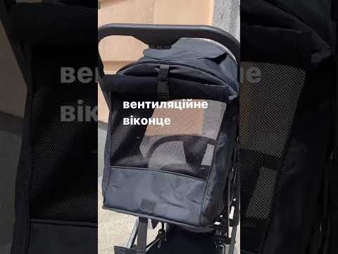 Коляска прогулянкова El Camino LYRA ME 1099, Gray, видео 1