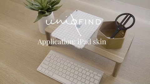 How to Apply a Uniqfind iPad Skin