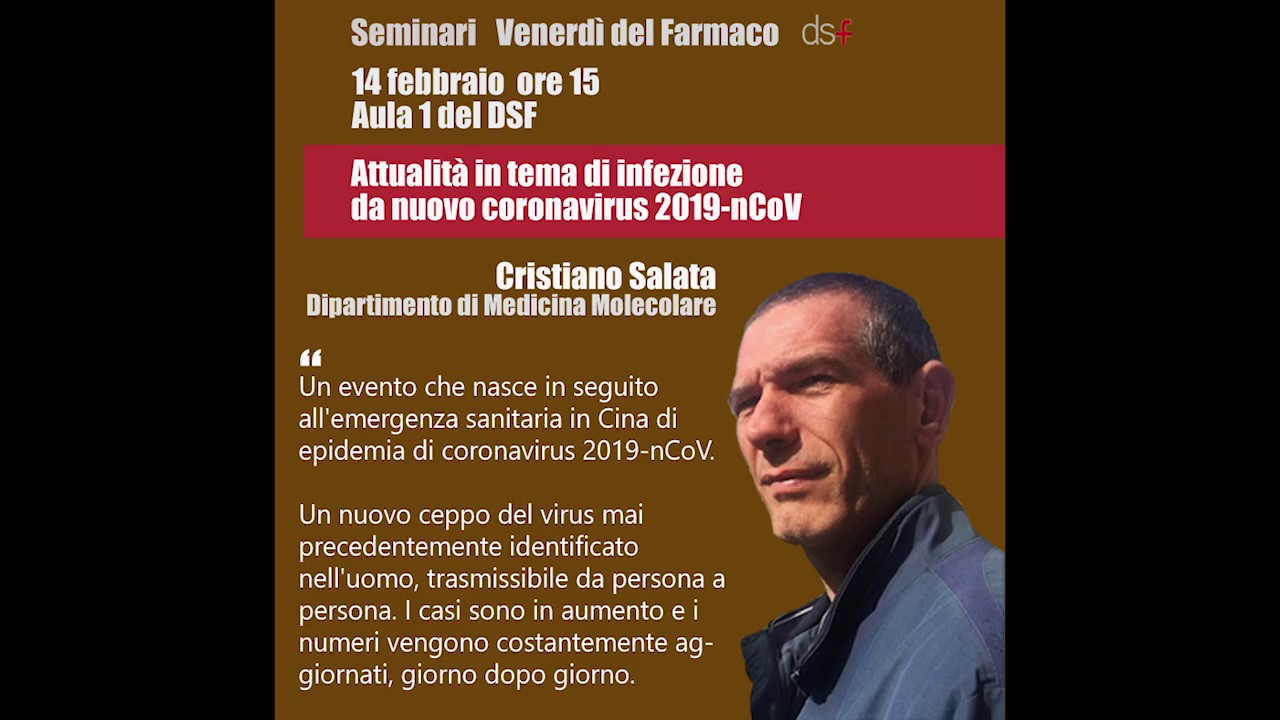 Cristiano Salata - Attualità in tema di infezione da coronavirus 2019 ...