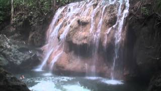 Waterfall Jump Guatemala