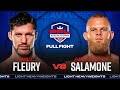 Fleury vs Salamone | PFL 8, 2022 Full Fight