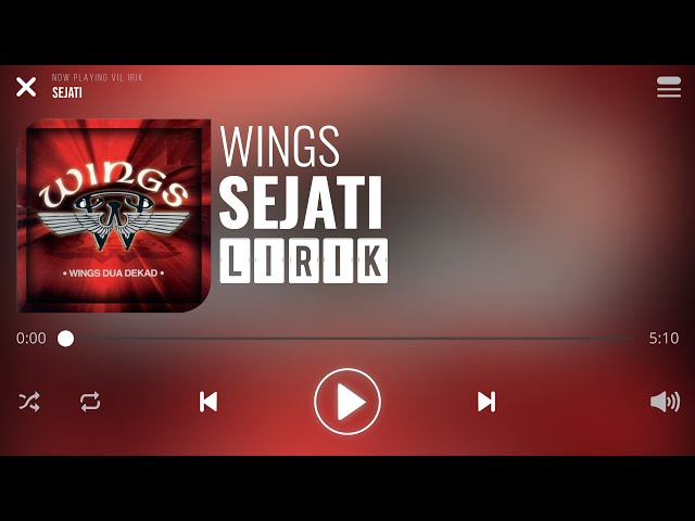 Wings - Sejati [Lirik] class=