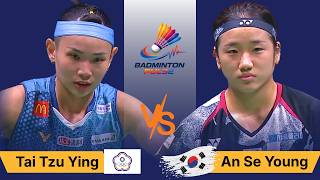 An Se Young vs Tai Tzu Ying 🔥 Pertarungan Badminton Epik | Reli Luar Biasa & Akhir Dramatis