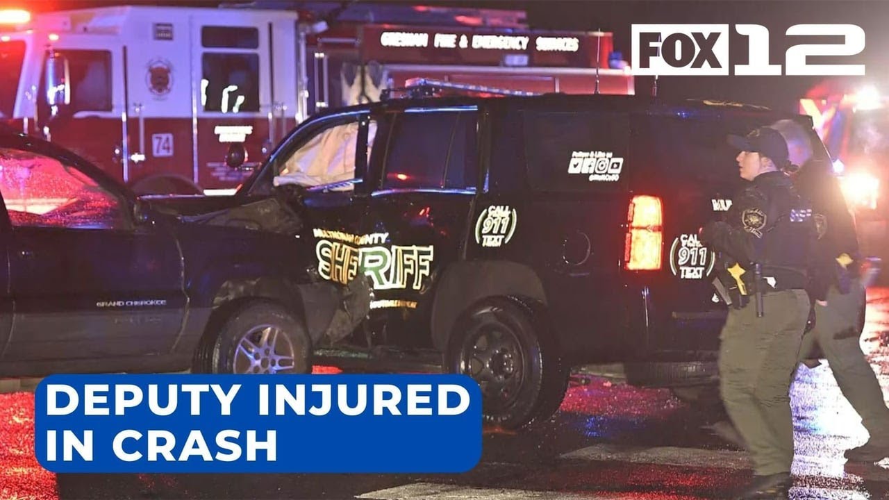 Multnomah Co. deputy injured after patrol car hit by suspected DUII ...