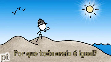 O que pode ser feito de areia?