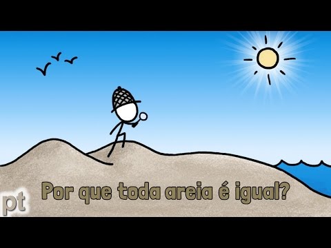 Vídeo: Como é feita a areia do mar?