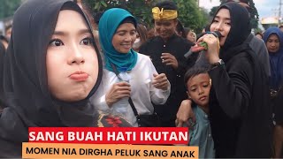 Momen Bahagia Nia Dirgha Hari Ini Bisa Di Temenin Sang Buah Hati || Irama Dopang Live Sandik 2024