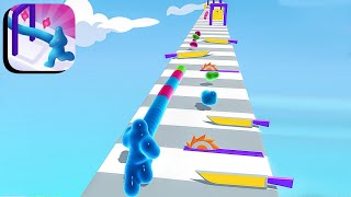 BLOB STACK 3D ALL LEVELS GAMEPLAY ANDROID,IOS (LEVELS 8-9)