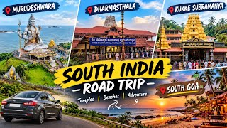 Divine Darshan at Kukke Subramanya & Dharmasthala | Murudeshwara to South Goa Road Trip 🌊