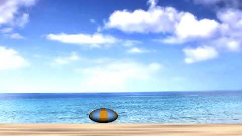 Ball Bounce Across 3D Maya Animation Test