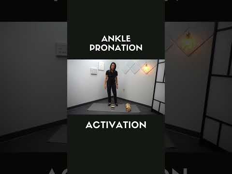 Ankle Pronation Activation #exercise #rehabilitation #youtubeshorts #physicaltherapy #rehab