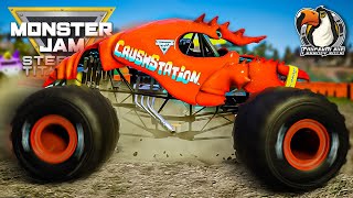 I Take the Crushstation Monster Truck to San Diego! (Monster Jam Steel Titans 2)