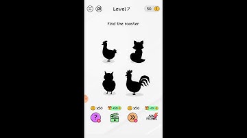 Braindom level 7 find the rooster