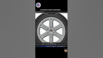 3D Wheel Modeling in 60 Seconds, Timelapse #timelapse #blender  #wheels