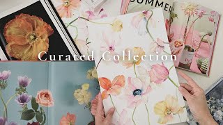 Drool-worthy floral books you need on your shelf 🙌 Book flip through + paint still life flowers