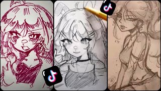 Alt / y2k  ART TIKTOKS COMPILATION  to watch when u're drawing after day