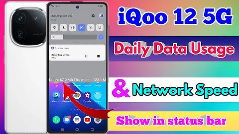 iqoo 12 5g data usage settings, iqoo 12 5g data speed setting